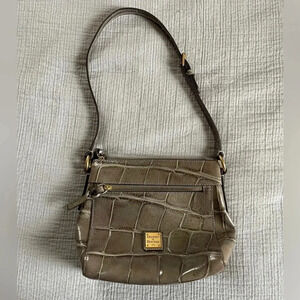 DOONEY & BOURKE Allison Embossed croc Leather Bag
